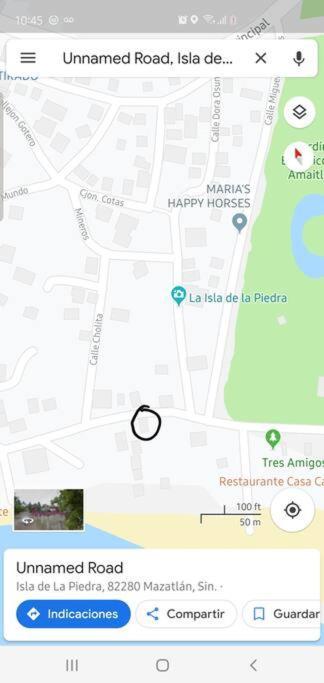 Casa A Pie De Playa Isla De La Piedra Lejlighed Mazatlán Eksteriør billede